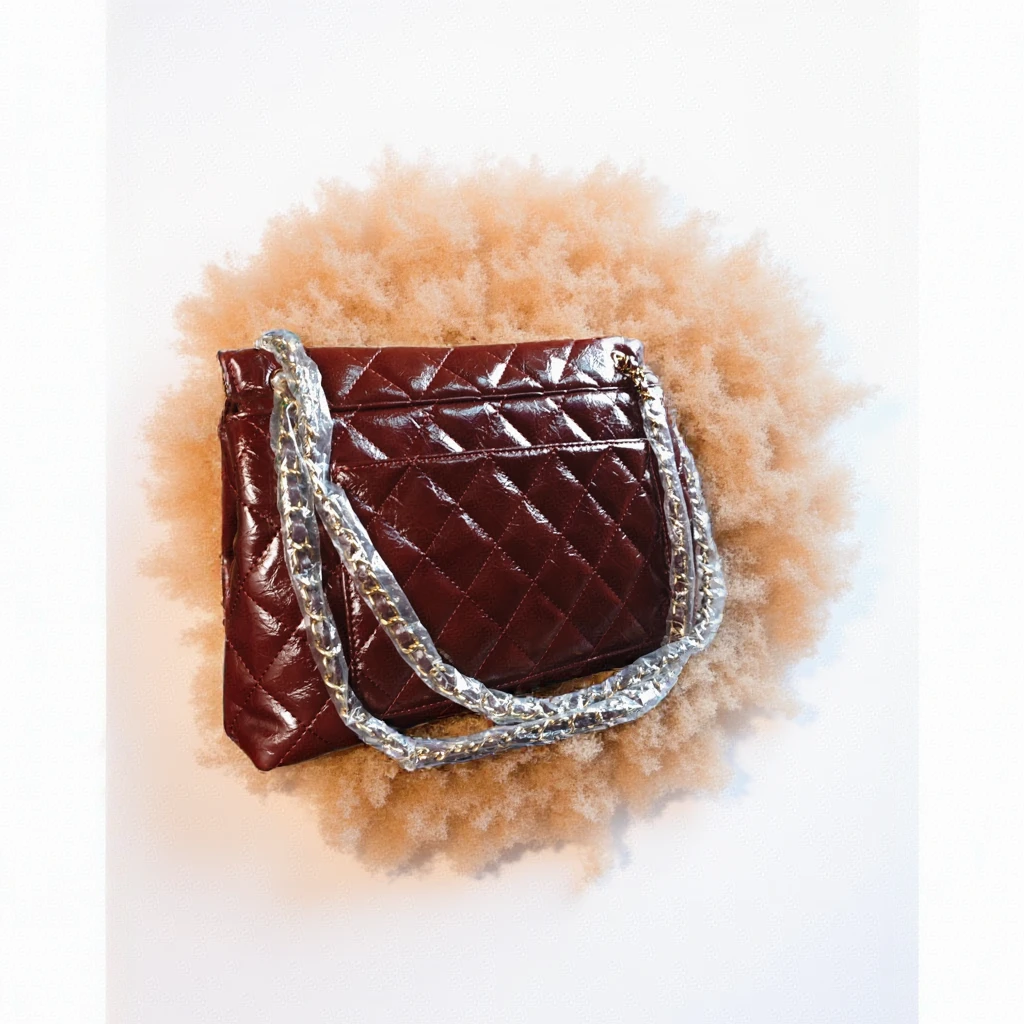 女士单肩斜挎包小香风