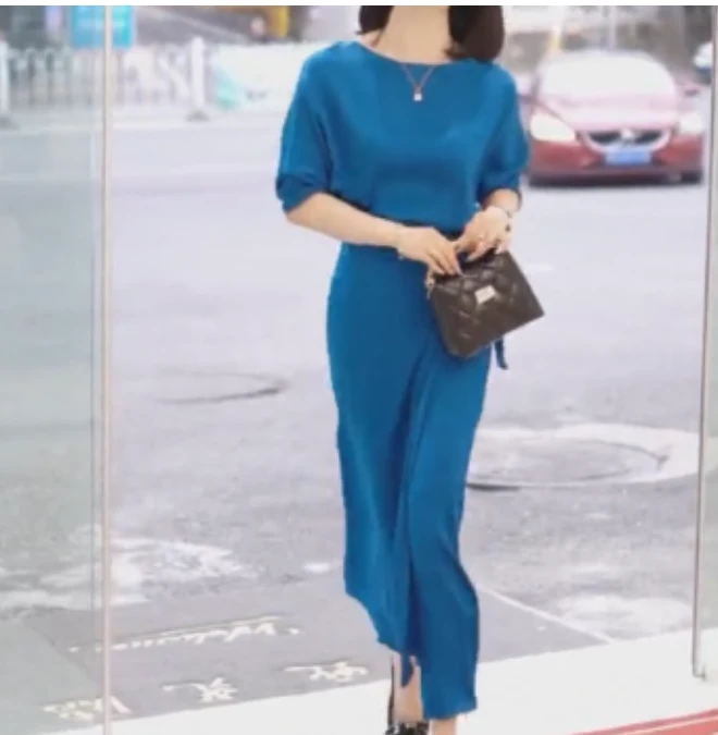 2025春季新款网红同款洋气减龄气质韩版爆款连衣裙款式SU88