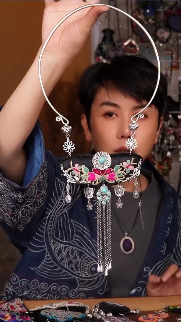 刺绣030 高吉文创  直播老绣