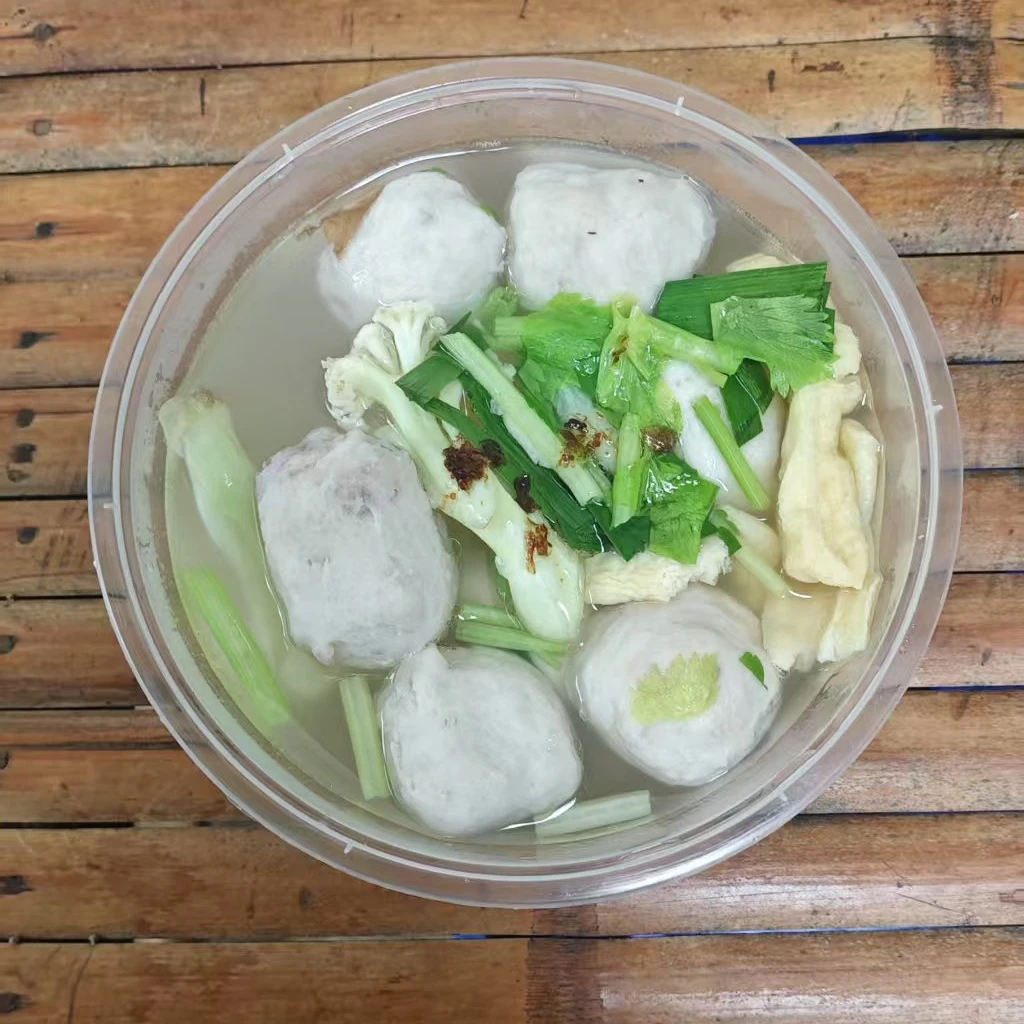 【美味汤品】芋头肉丸汤一碗约400g