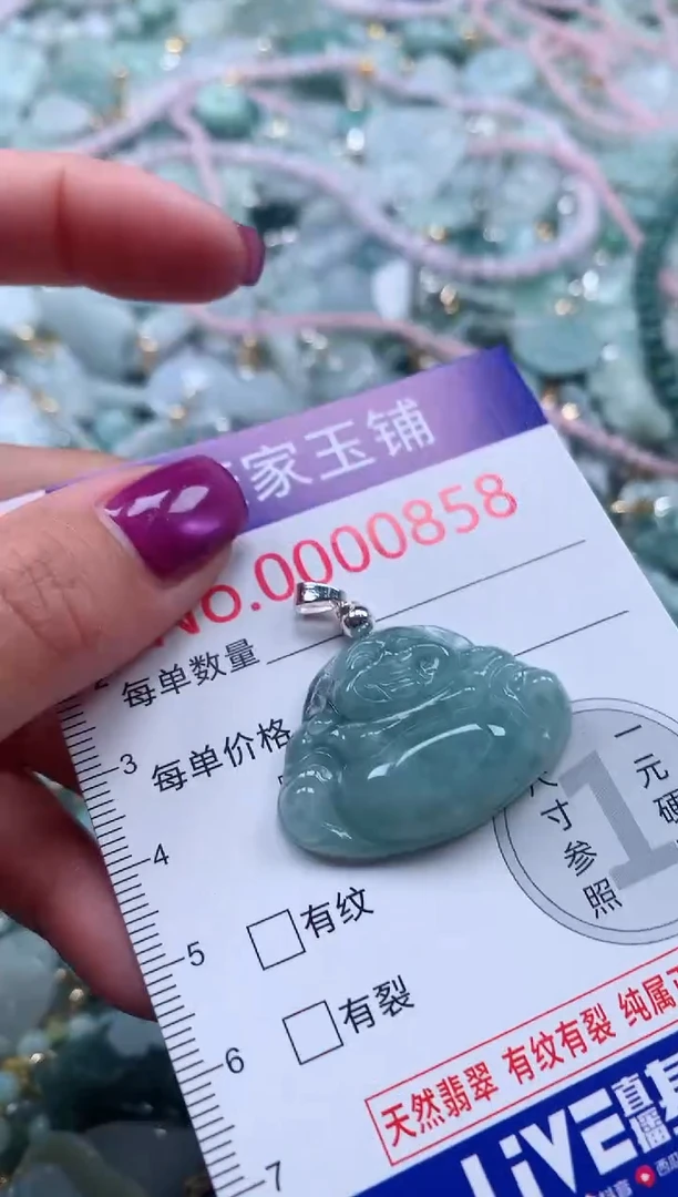 颈饰未镶嵌翡翠858