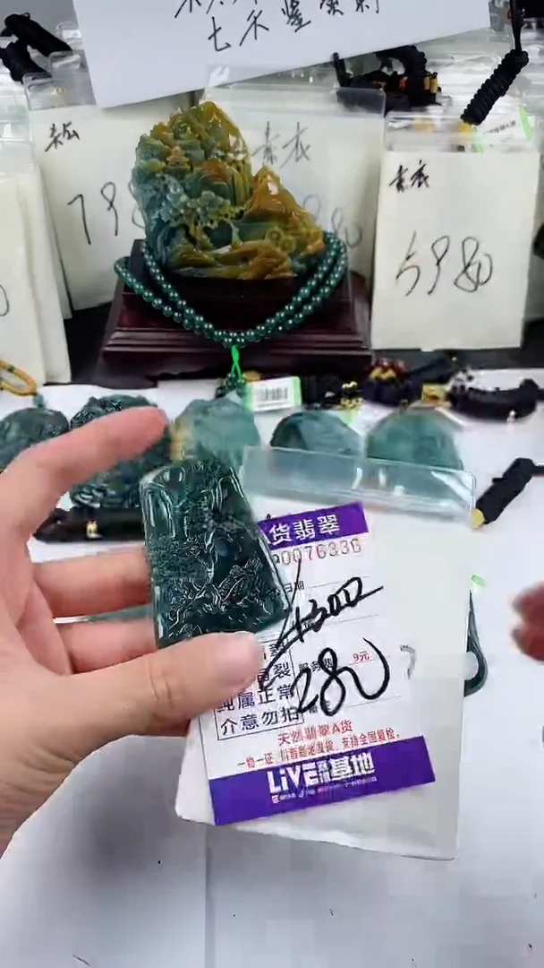 【闪购商品】翡翠颈饰未镶嵌