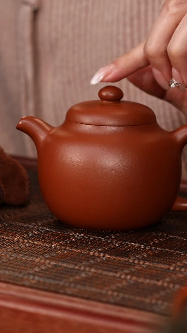 茶壶紫砂匏尊 大红袍175cc