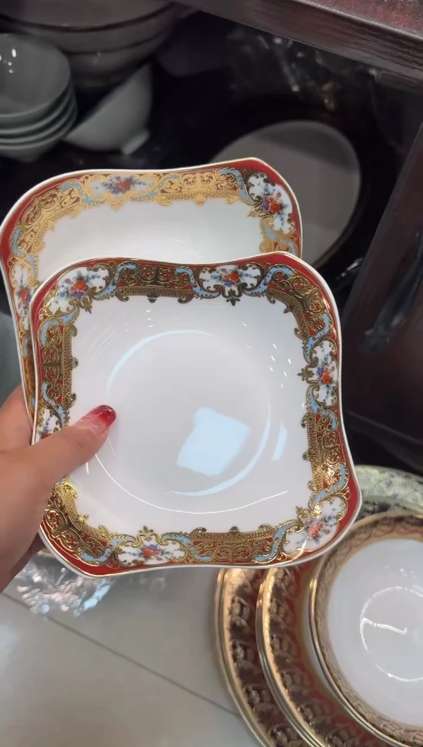 【闪购商品】瓷片6英寸沙拉碗 2个 福利价