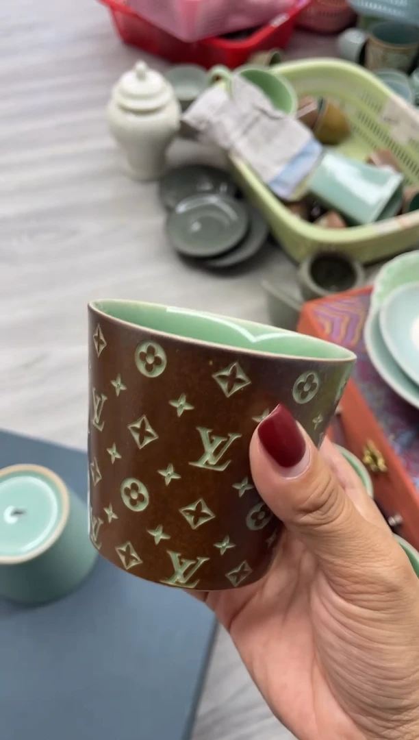 慧仙青瓷瑕疵特价 缩釉 源头厂家特价福利