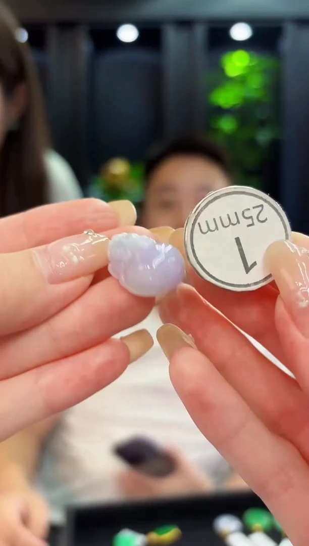 翡翠18K金镶嵌颈饰 缅料A货/支持复检/一件