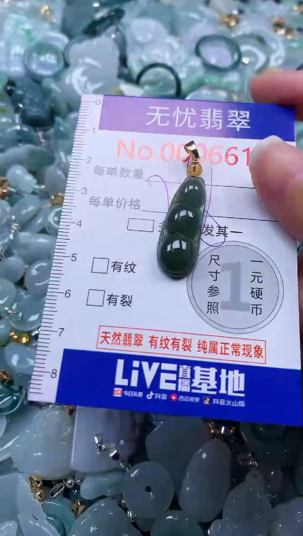 颈饰未镶嵌翡翠6613