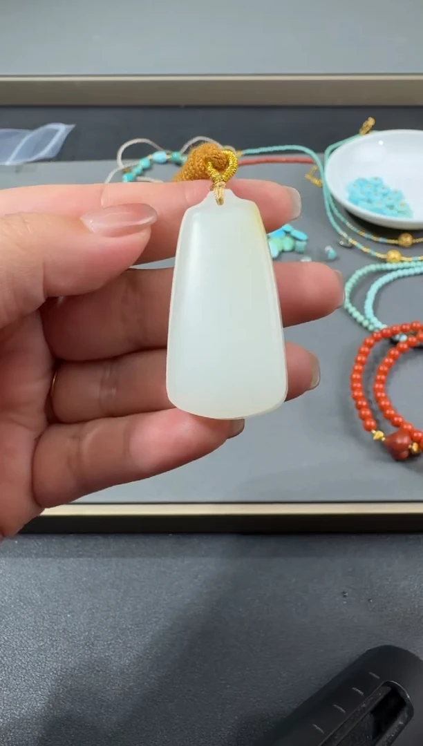 和田玉未镶嵌颈饰S0707-S3793-118