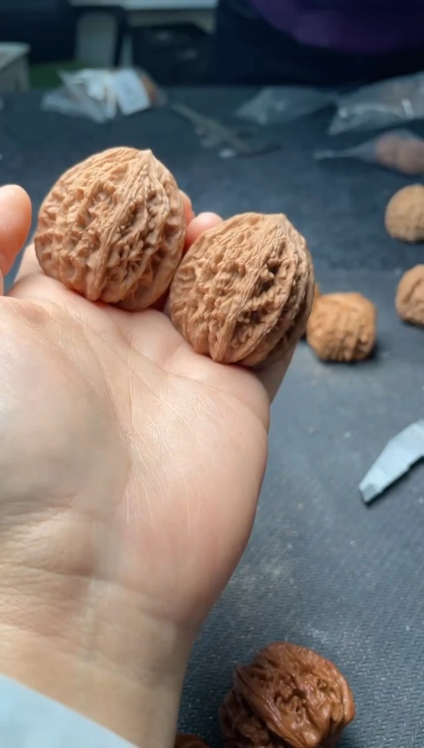 把件文玩核桃w348  麦虎 40尺