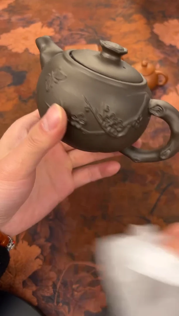 茶杯紫砂-蝶恋花西施