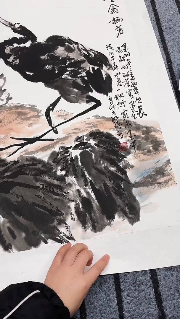 精品国画花鸟作品