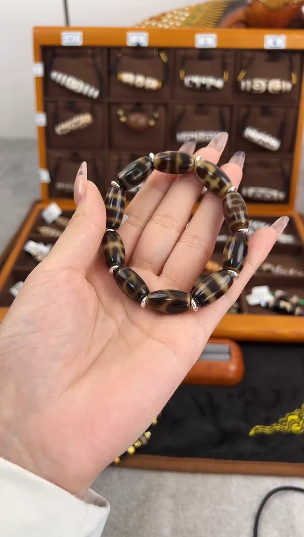 玛瑙/玉髓（覆膜）颈饰合金咔***發47微瑕随机发货