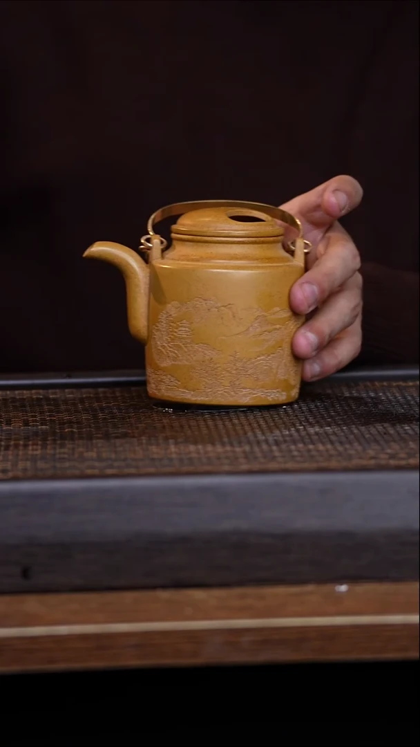 茶壶紫砂宜兴手工原矿紫砂壶001