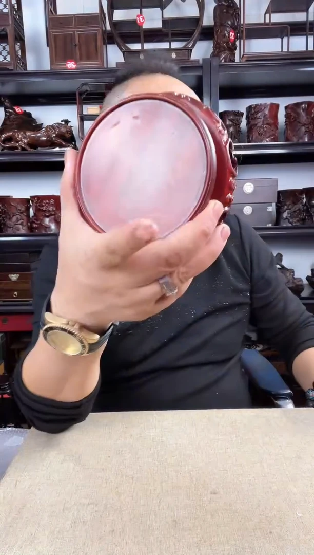 木老李红木工艺品34瑕疵