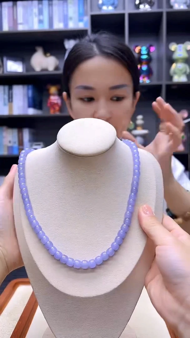 颈饰14K金镶嵌翡翠随昔diy劲饰