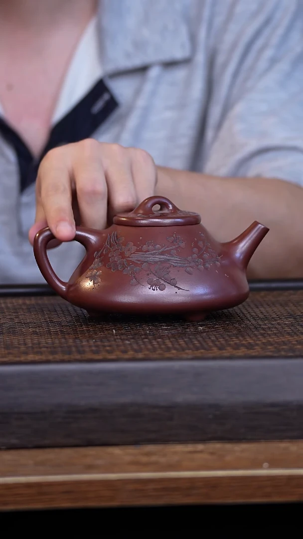 茶壶紫砂宜兴手工原矿紫砂壶001