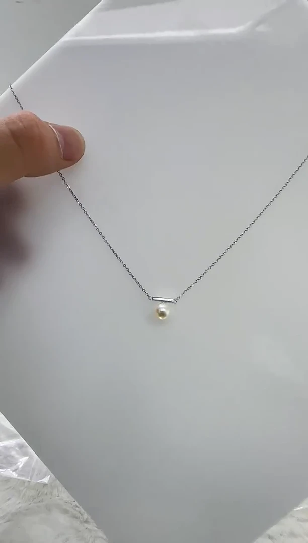 【闪购商品】海水珍珠DA银S925镶嵌c1050 套链6