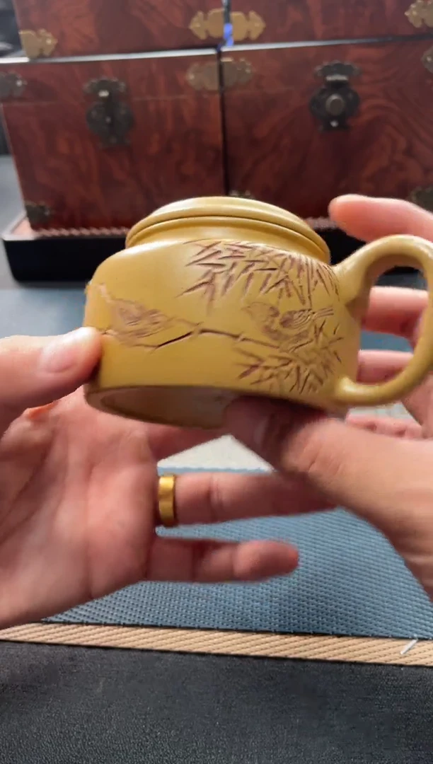 紫砂茶宠76手工紫砂壶