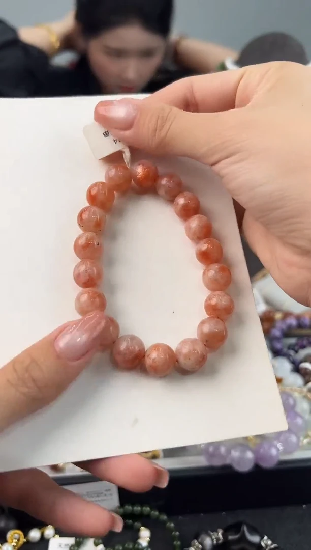 手链未镶嵌长石手串