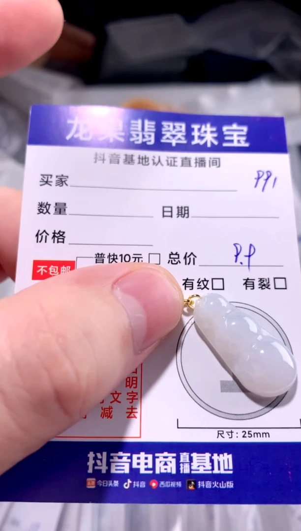 颈饰未镶嵌翡翠豆子991