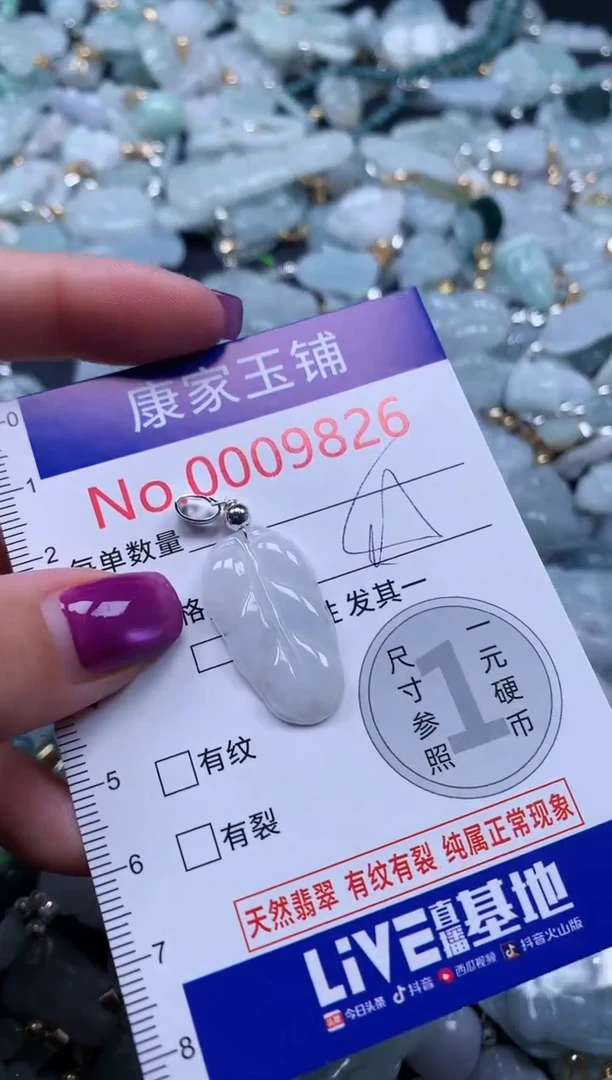 颈饰未镶嵌翡翠9826