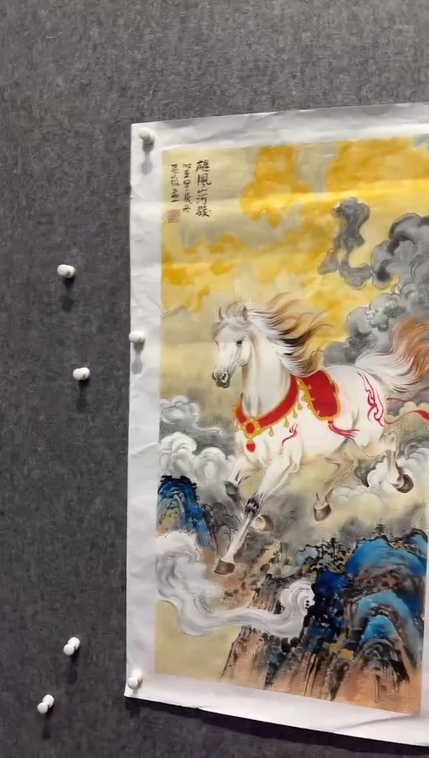 国画 悲鸿艺术/张敬/国画