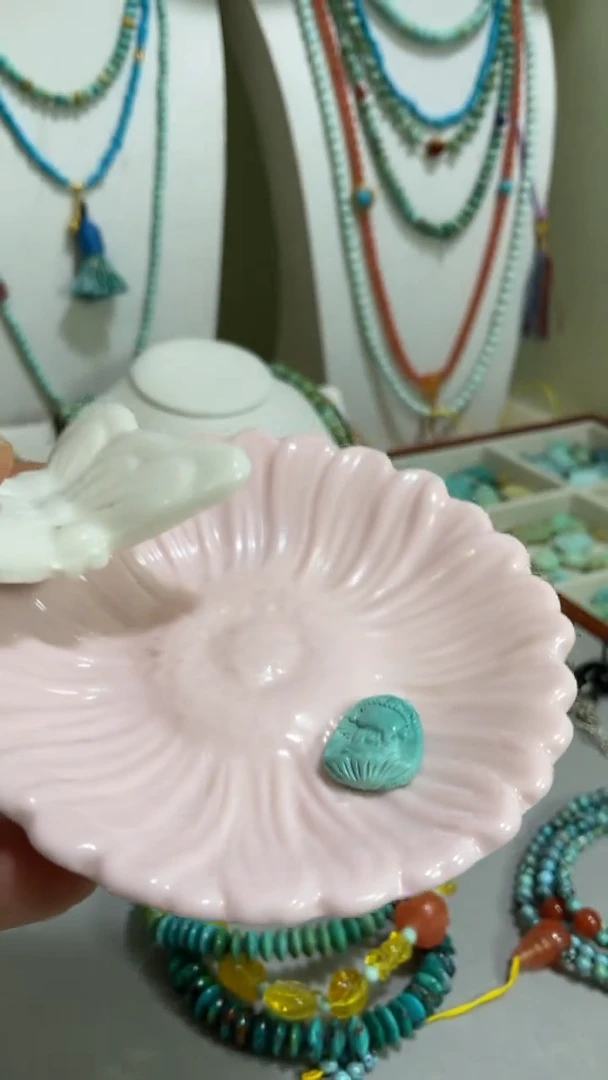 合金绿松石珠宝奇石15.8812.5mm无相佛