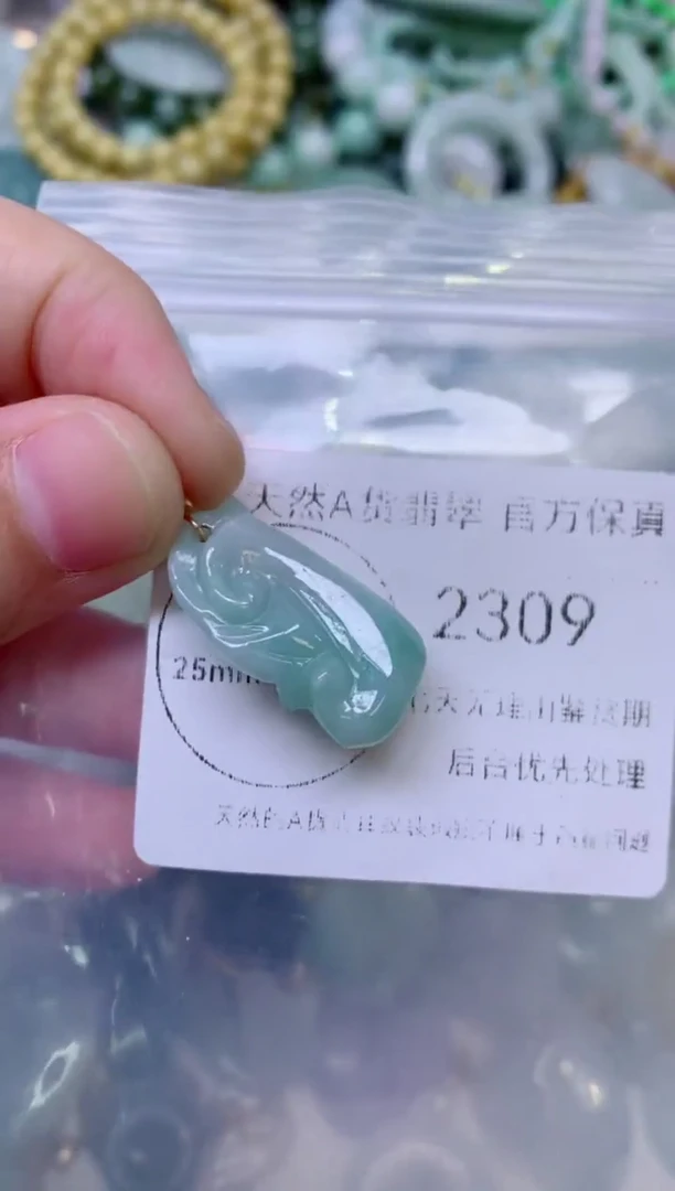 颈饰未镶嵌翡翠1