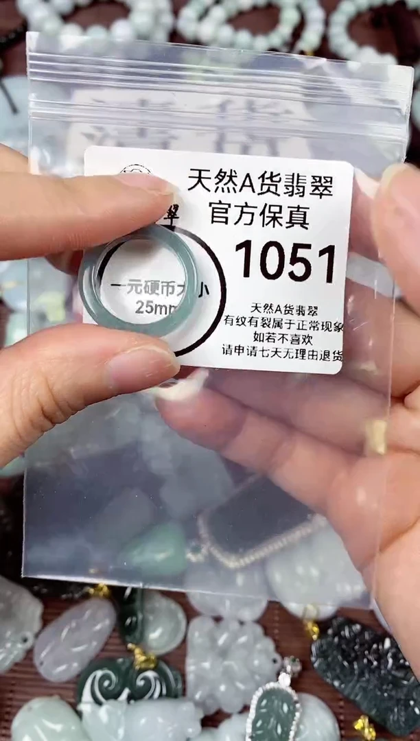 【闪购商品】翡翠颈饰未镶嵌天然A货翡翠1051