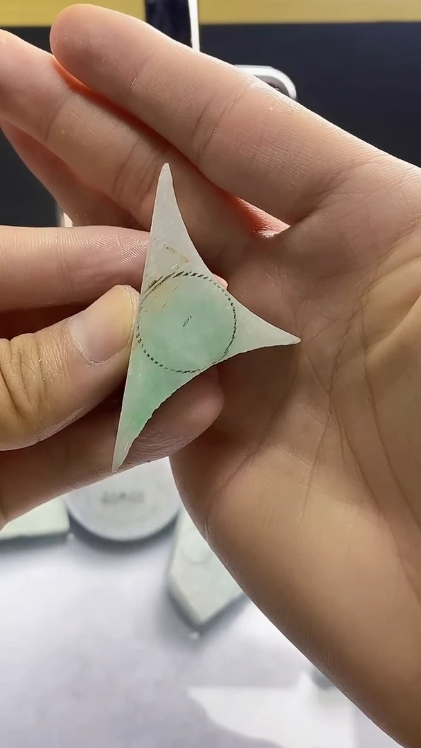 裸石翡翠缅甸天然A货1016