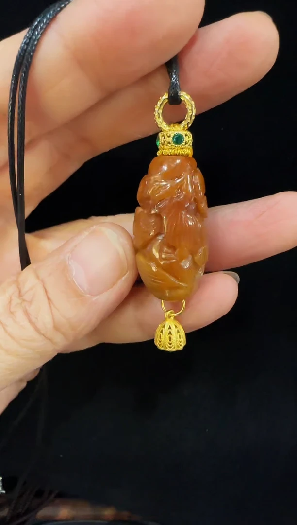 颈饰未镶嵌翡翠国风