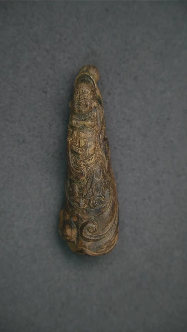 沉香吊坠12.9g 正区达拉干老料 沉水