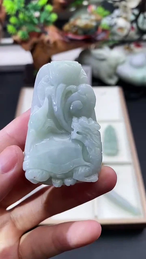 颈饰未镶嵌翡翠天然缅甸A货翡翠