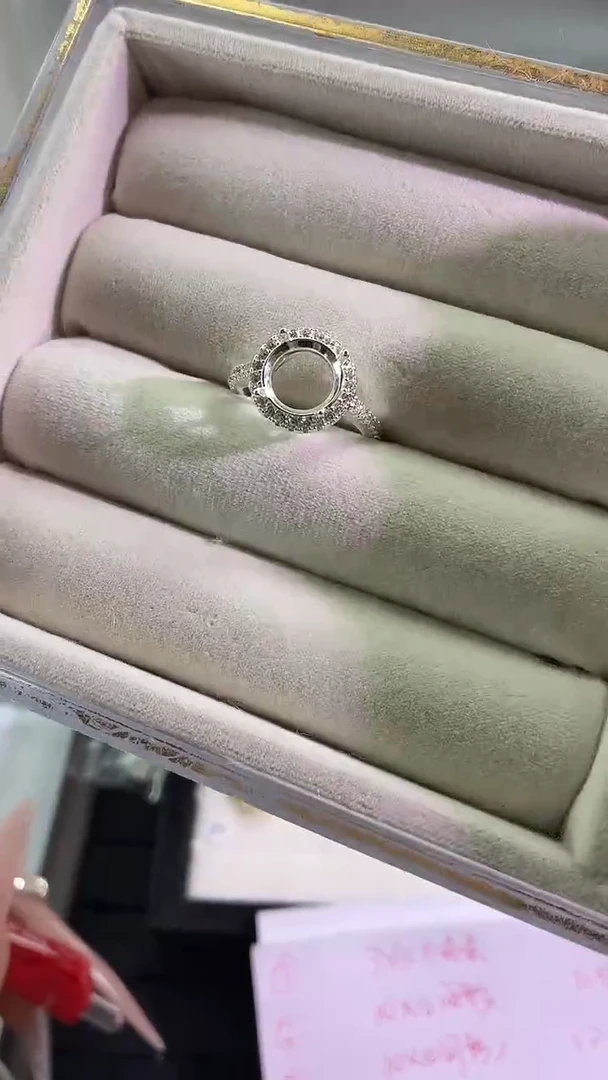 锆石铜合金A3号 10*10蛋形 空托