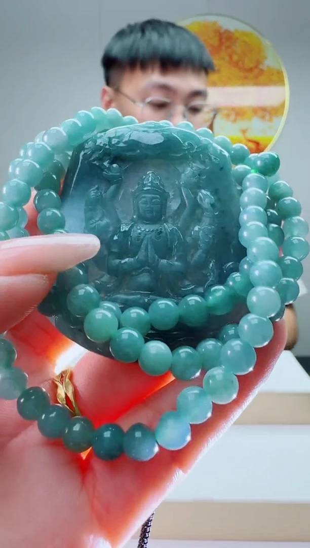 翡翠未镶嵌颈饰11111111111