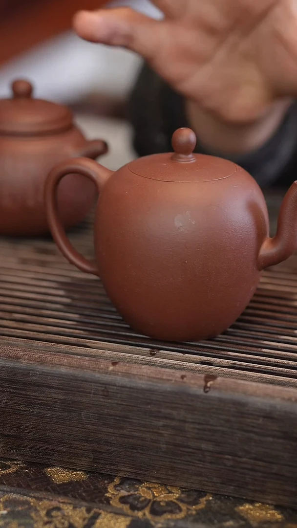 茶壶紫砂原矿手工制作