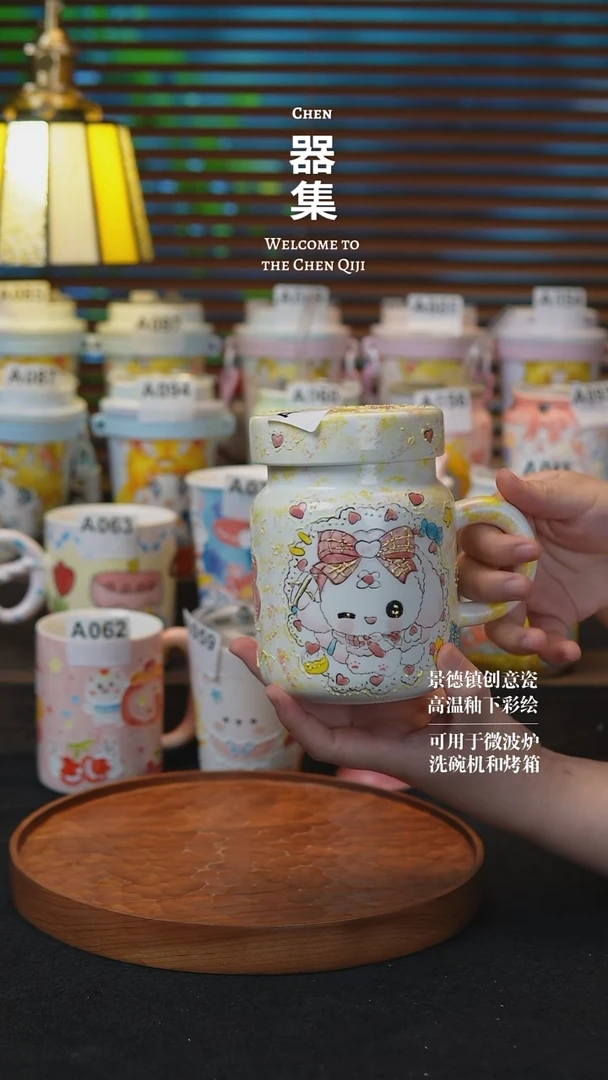 其他a092景德镇纯手工手绘创意瓷