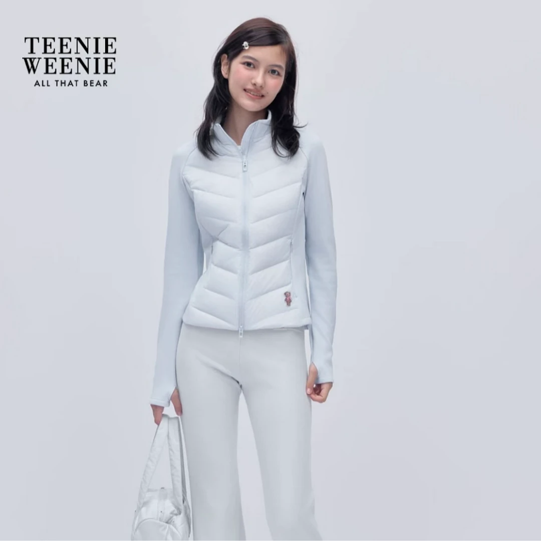 TEENIEWEENIE bearnova小熊卡通女25冬季新款女羽绒服YTJD254TB3B