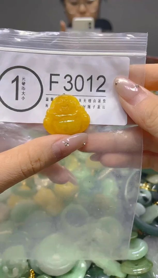 颈饰未镶嵌翡翠/F/翡翠A货，一件也是批发价