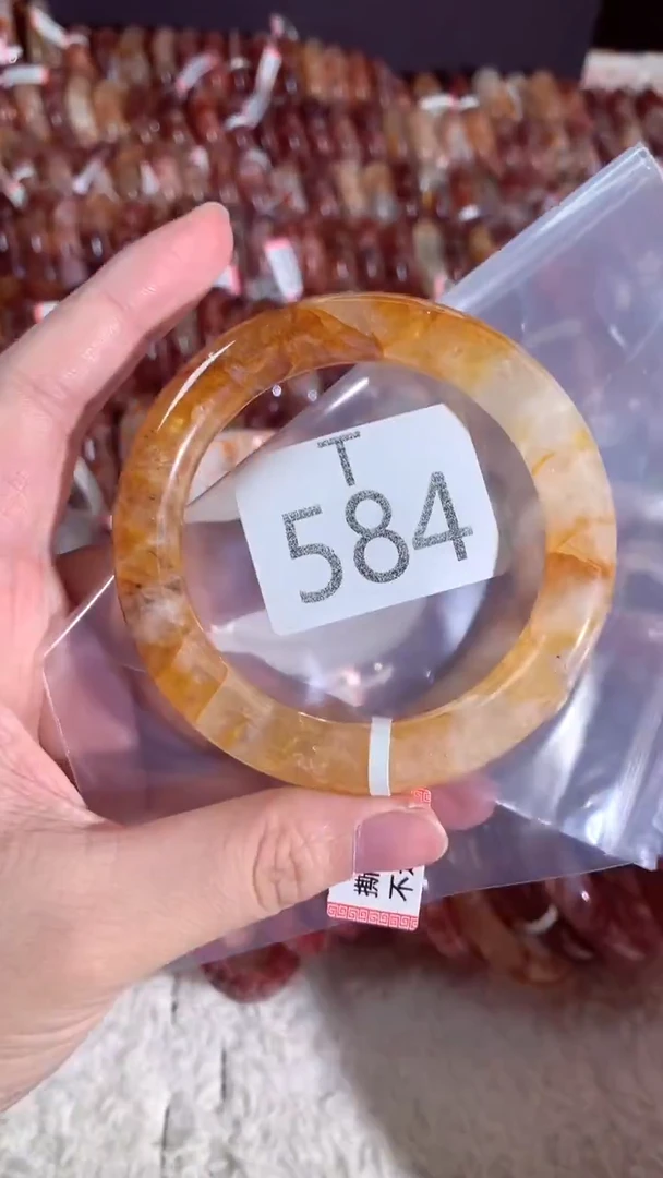 水晶手镯未镶嵌T584-57