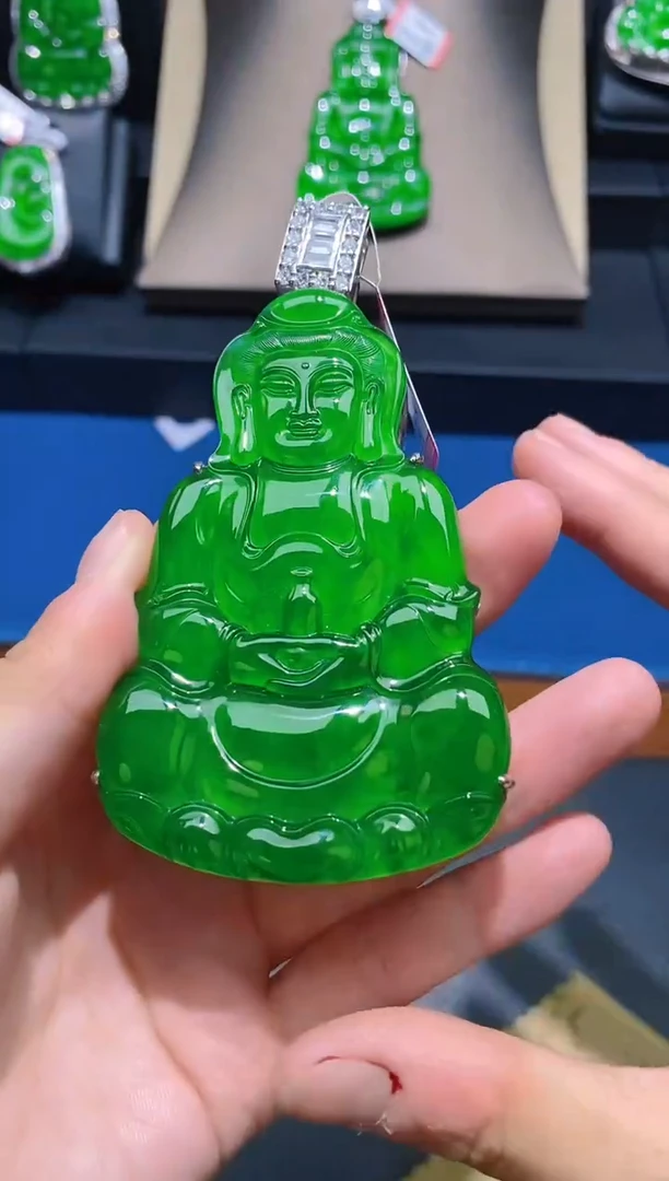 【闪购商品】翡翠吊坠(不含链)未镶嵌天然A货翡翠z13