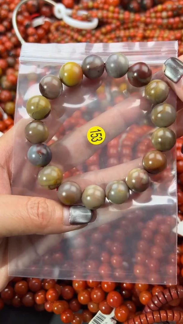 未镶嵌手串南红玛瑙12+