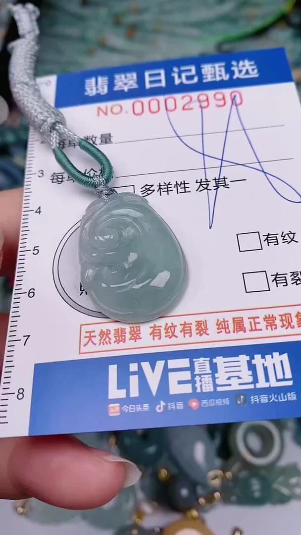 【闪购商品】翡翠颈饰未镶嵌00002990