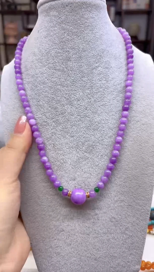 【闪购商品】翡翠颈饰未镶嵌DIY款X166