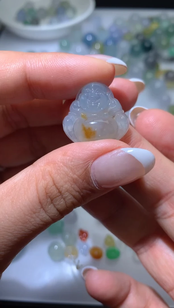 未镶嵌定制翡翠毛货