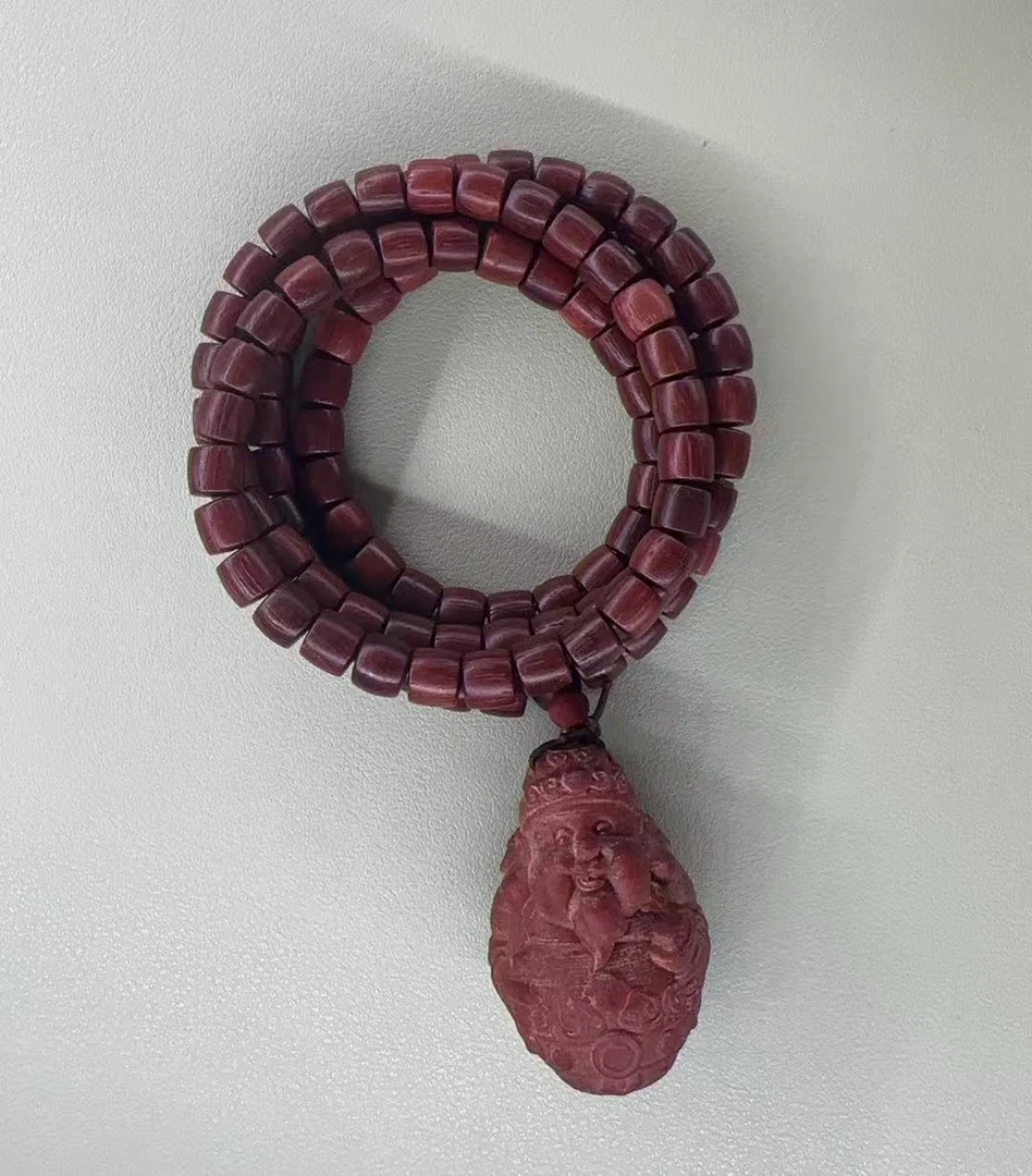 【思思甄选】正品SSS-雪山重楼高端血宝财神项圈项链 多样拍一发一