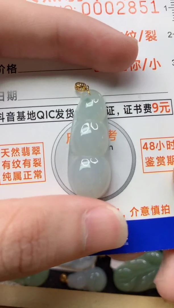 【闪购商品】翡翠颈饰18K金镶嵌1...............