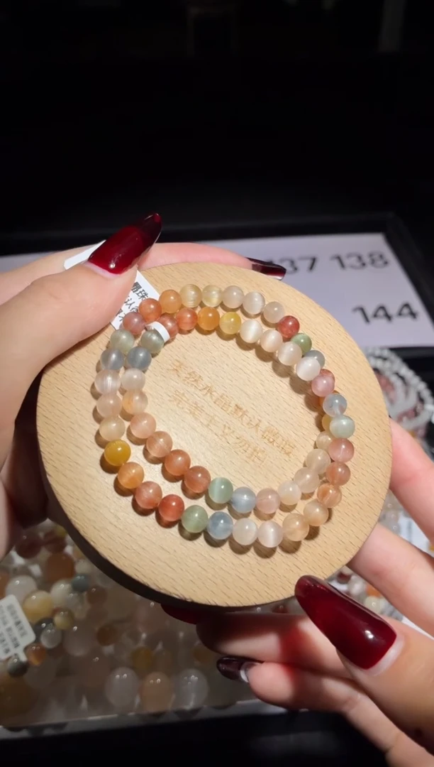 未镶嵌手链水晶133号多样性发一W 6+