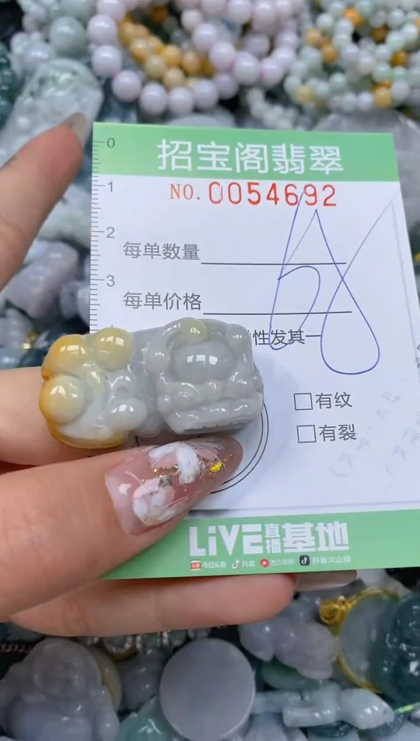 【闪购商品】翡翠颈饰未镶嵌闪购商品0054692