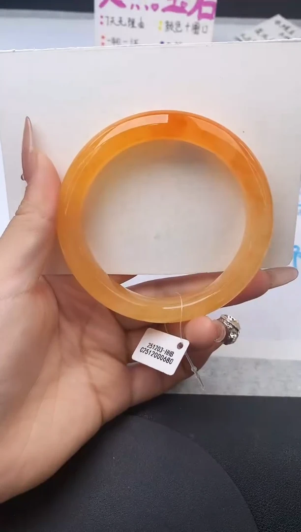 未镶嵌手镯石英质玉w89-HHB62+